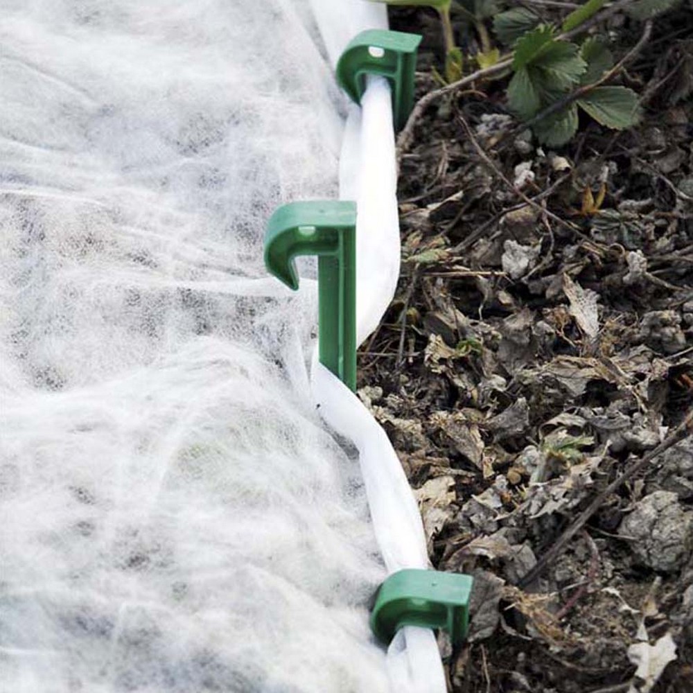 JVL Picchetti In Plastica 24 Pezzi – Forti E Resistenti, Colorati (Grigio, Bianco, Acqua), Ideali Per Bucato E Fai-da-te