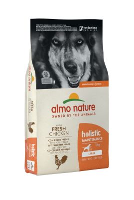 Almo nature holistic "dog large" pollo secco cane kg. 12