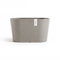 Vaso ecopots Tokyo taupe 30 cm.