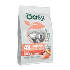 Adult medium large salmone 10 kg crocchette per cani monoproteico