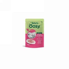 Cibo umido Gatti Adulti Natury Soft Jelly Tonno Con Salmone Busta Gr.70