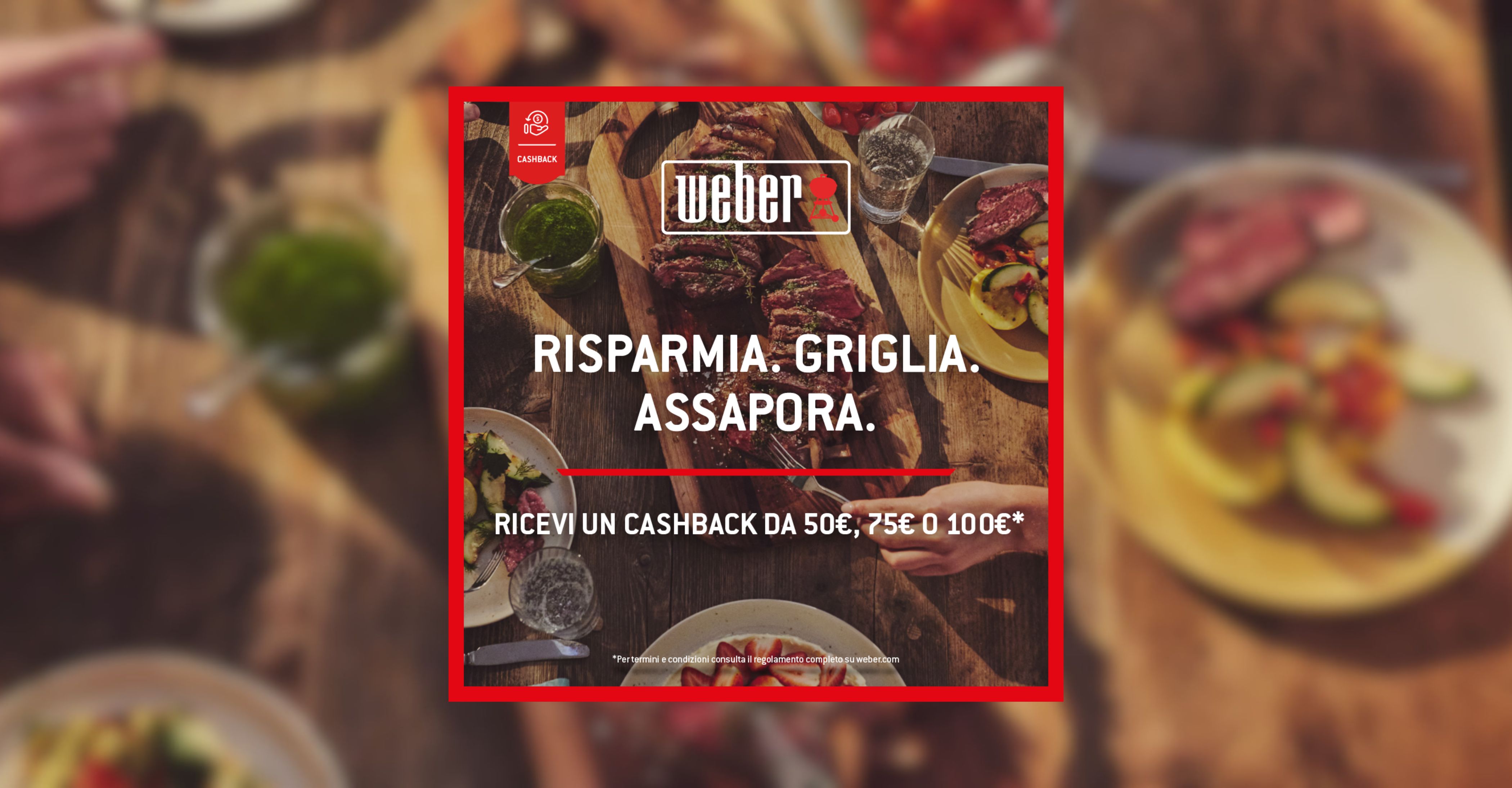 Cashback Weber Primavera 2026