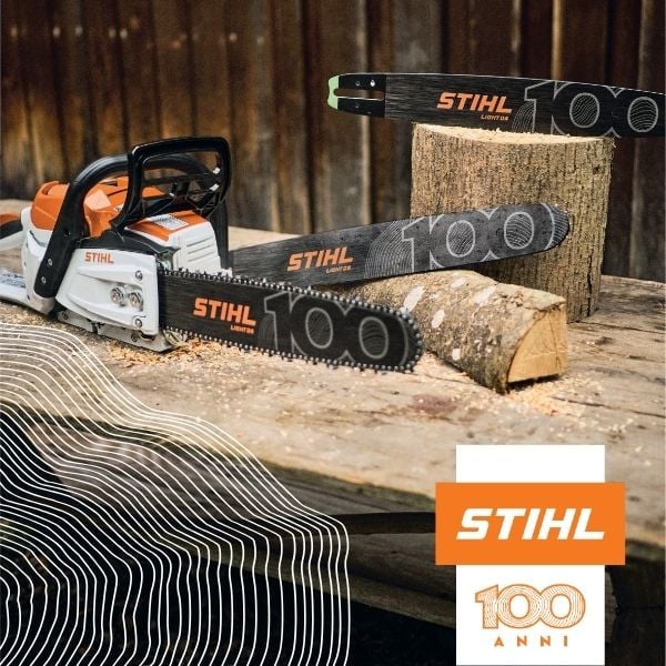 Volantino promozionale STIHL: inizia la bella stagione con la giusta potenza.